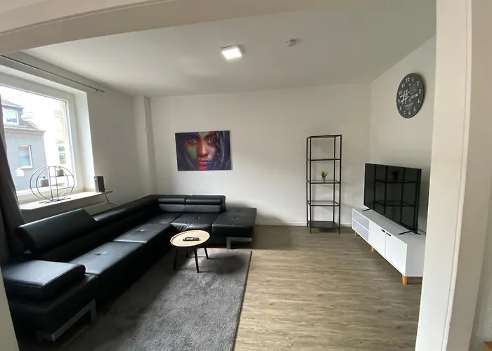 公寓 Grosse Mit Balkon-zentrum 奥伯豪森